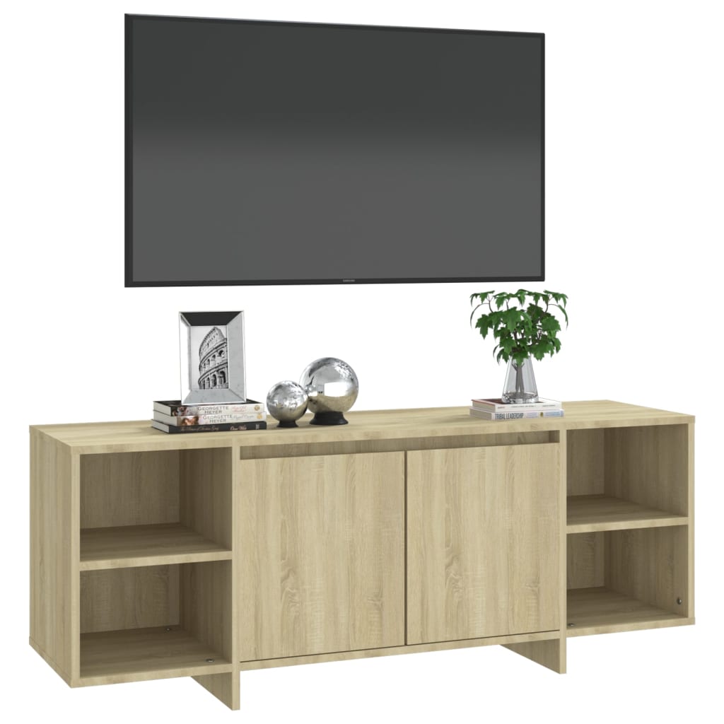 TV-Schrank Sonoma-Eiche 130x35x50 cm Spanplatte