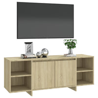 Thumbnail for TV-Schrank Sonoma-Eiche 130x35x50 cm Spanplatte