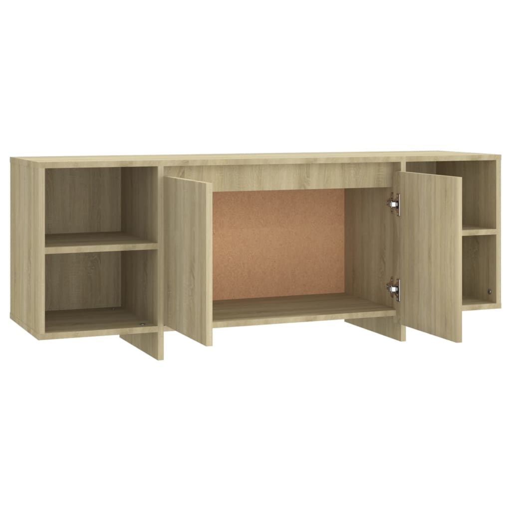 TV-Schrank Sonoma-Eiche 130x35x50 cm Spanplatte