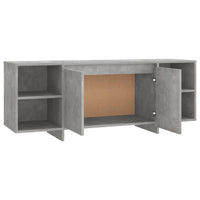 Thumbnail for TV-Schrank Betongrau 130x35x50 cm Spanplatte