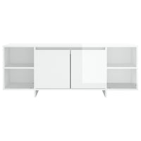 Thumbnail for TV-Schrank Hochglanz-Weiß 130x35x50 cm Spanplatte