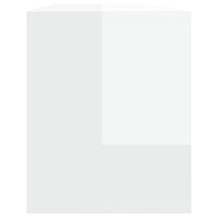 Thumbnail for TV-Schrank Hochglanz-Weiß 130x35x50 cm Spanplatte