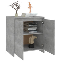 Thumbnail for Sideboard Betongrau 70x41x75 cm Holzwerkstoff