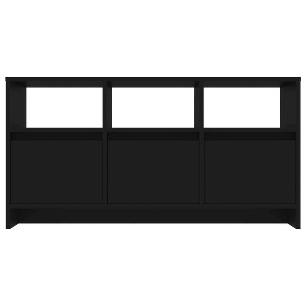 TV-Schrank Schwarz 102x37,5x52,5 cm Spanplatte