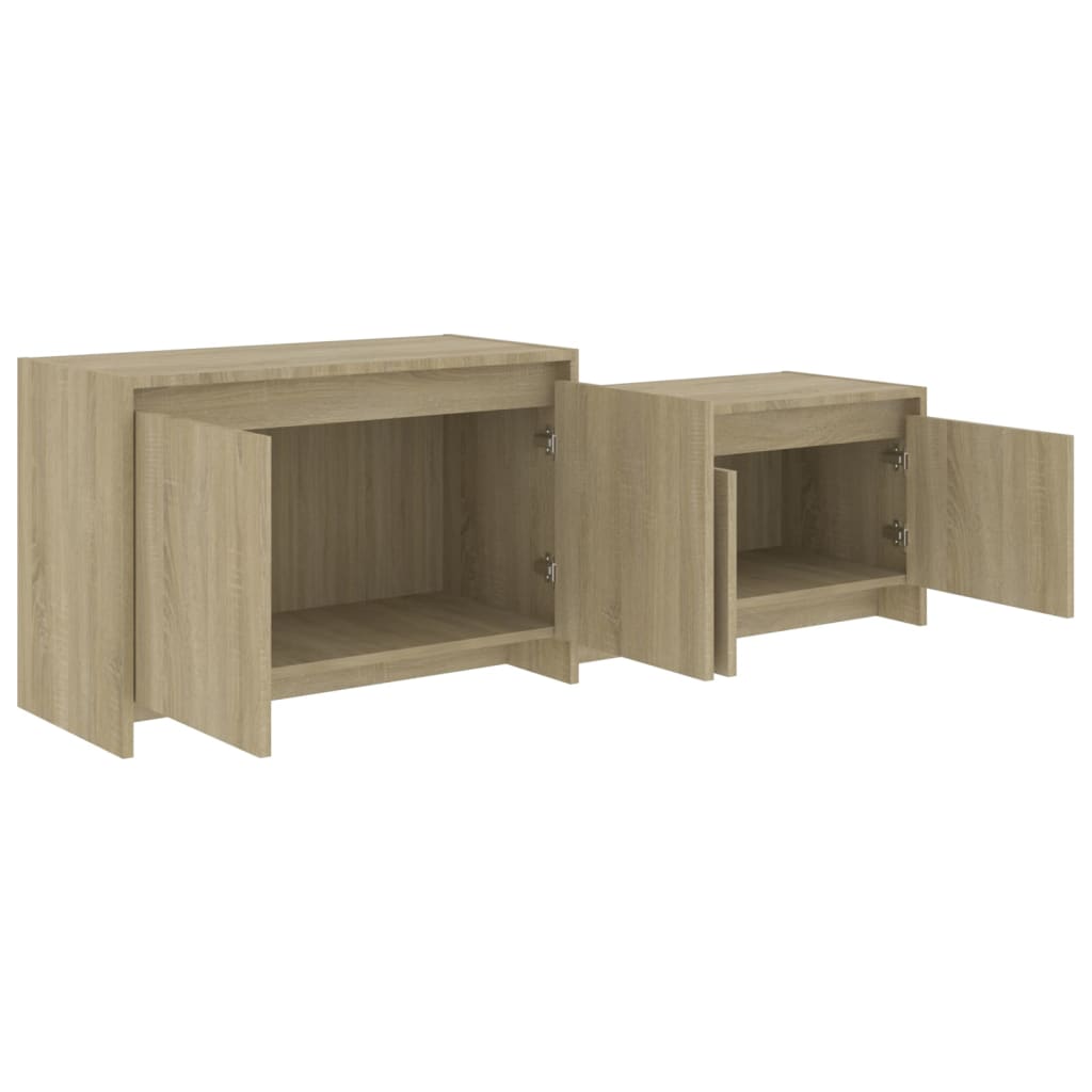 TV-Schrank Sonoma-Eiche 146,5x35x50 cm Spanplatte