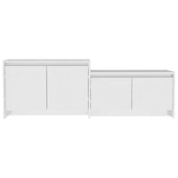 Thumbnail for TV-Schrank Hochglanz-Weiß 146,5x35x50 cm Spanplatte