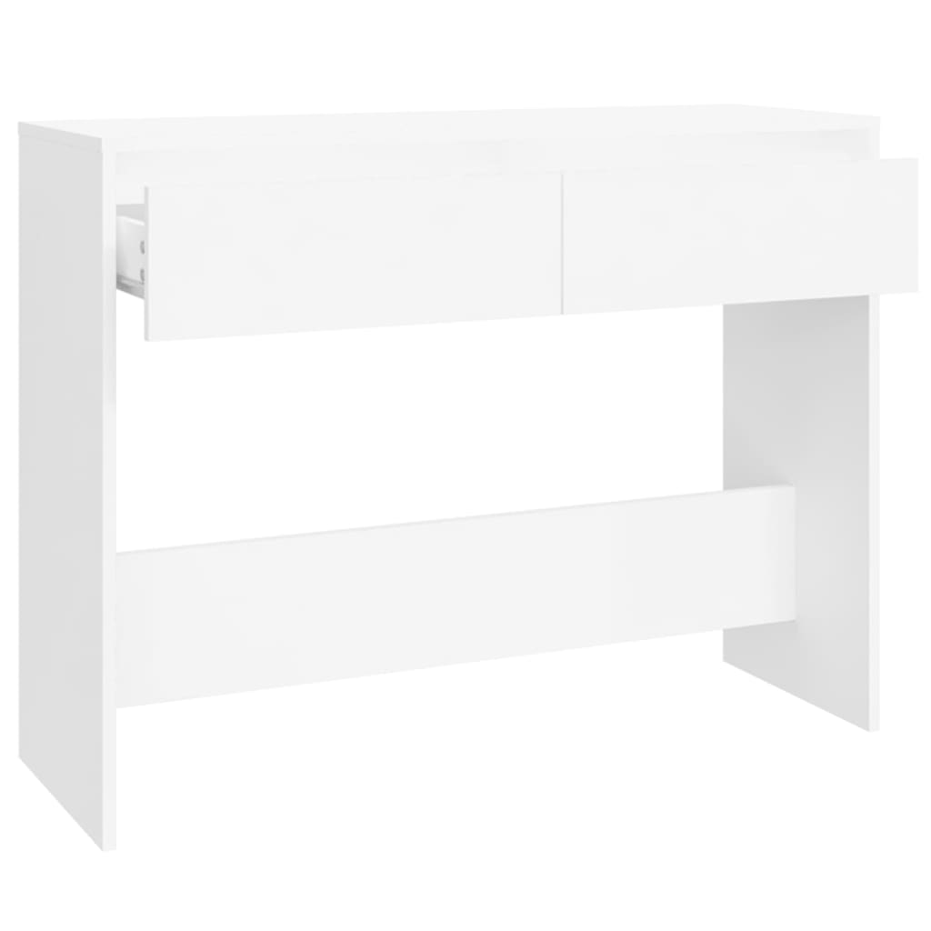 Konsolentisch Weiß 100x35x76,5 cm Spanplatte