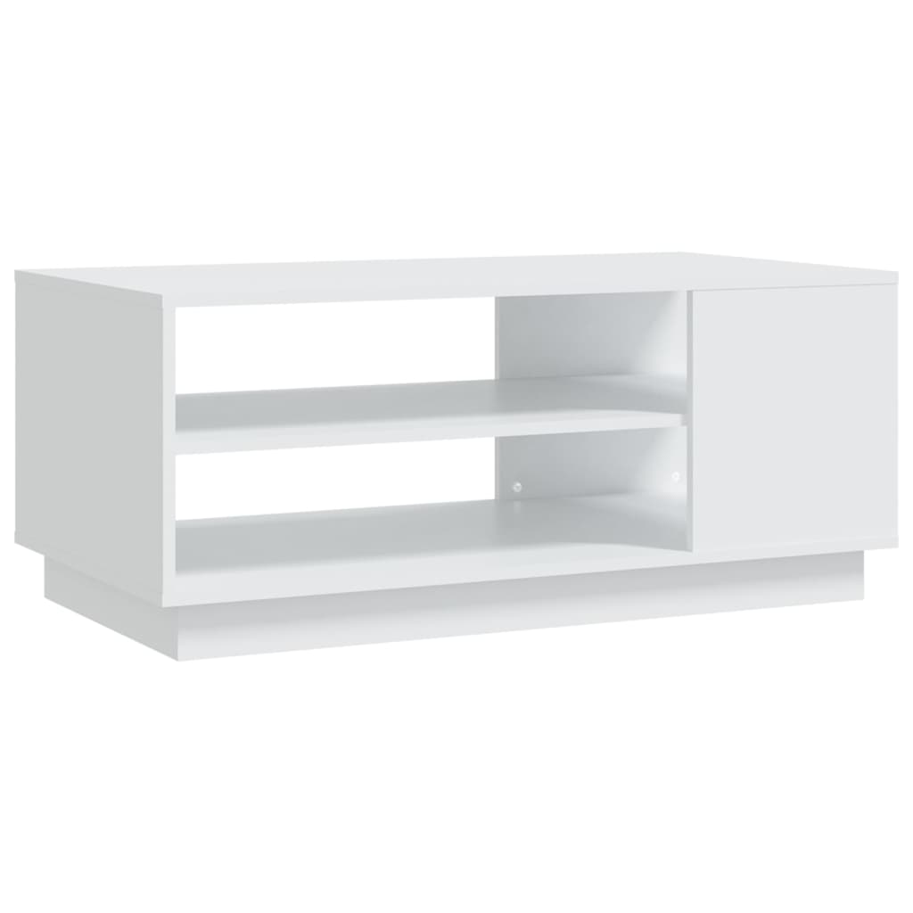Couchtisch Weiß 102x55x43 cm Spanplatte