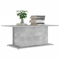 Thumbnail for Couchtisch Betongrau 102x55,5x40 cm Spanplatte