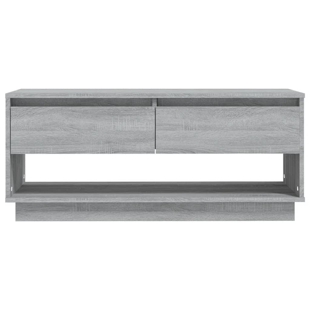 TV-Schrank Grau Sonoma 102x41x44 cm Spanplatte