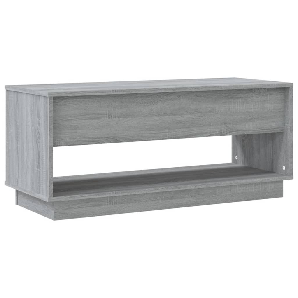 TV-Schrank Grau Sonoma 102x41x44 cm Spanplatte