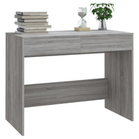 Thumbnail for Schreibtisch Grau Sonoma 101x50x76,5 cm Holzwerkstoff