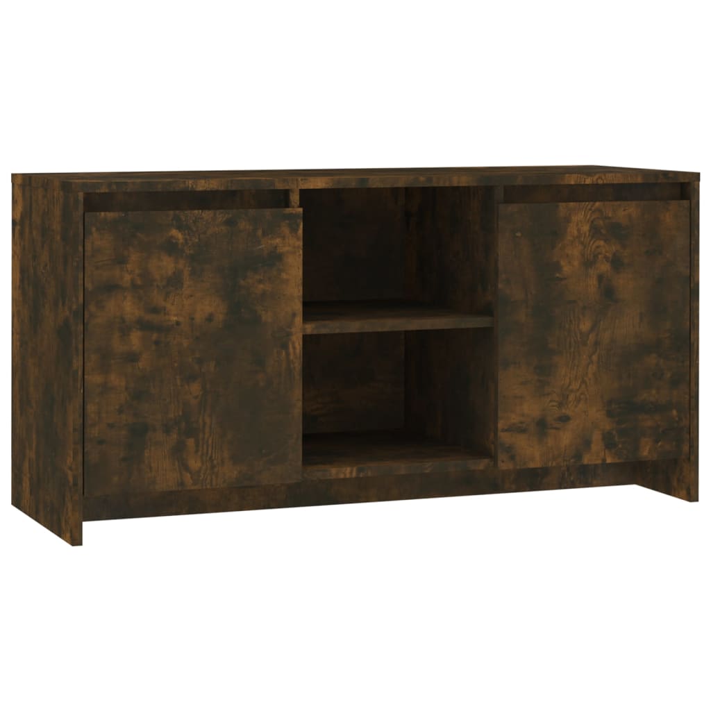 TV-Schrank Räuchereiche 102x37,5x52,5 cm Spanplatte