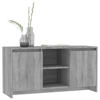 Thumbnail for TV-Schrank Grau Sonoma-Eiche 102x37,5x52,5 cm Holzwerkstoff