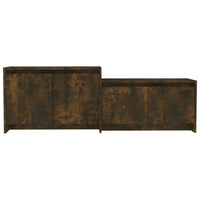 Thumbnail for TV-Schrank Räuchereiche 146,5x35x50 cm Spanplatte