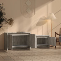 Thumbnail for TV-Schrank Sonoma-Eiche Grau 146,5x35x50 cm Spanplatte