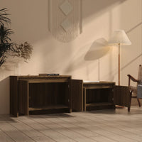 Thumbnail for TV-Schrank Eichen-Optik Braun 146,5x35x50 cm Spanplatte