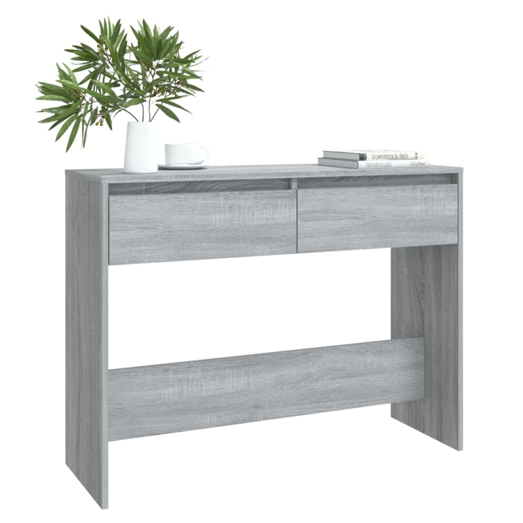 Konsolentisch Grau Sonoma 100x35x76,5 cm Spanplatte