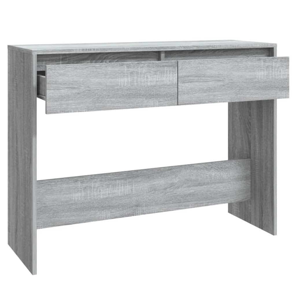 Konsolentisch Grau Sonoma 100x35x76,5 cm Spanplatte