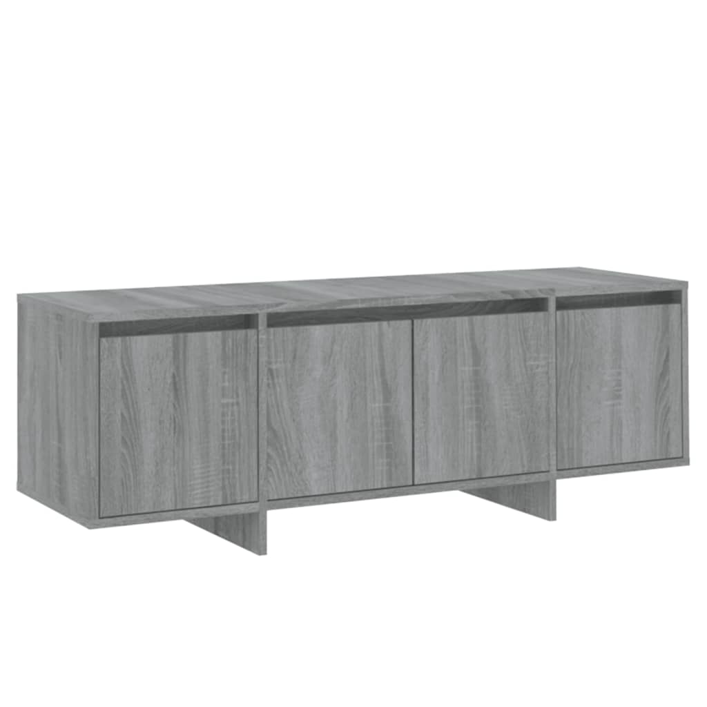 TV-Schrank Sonoma-Eiche Grau 120x30x40,5 cm Spanplatte