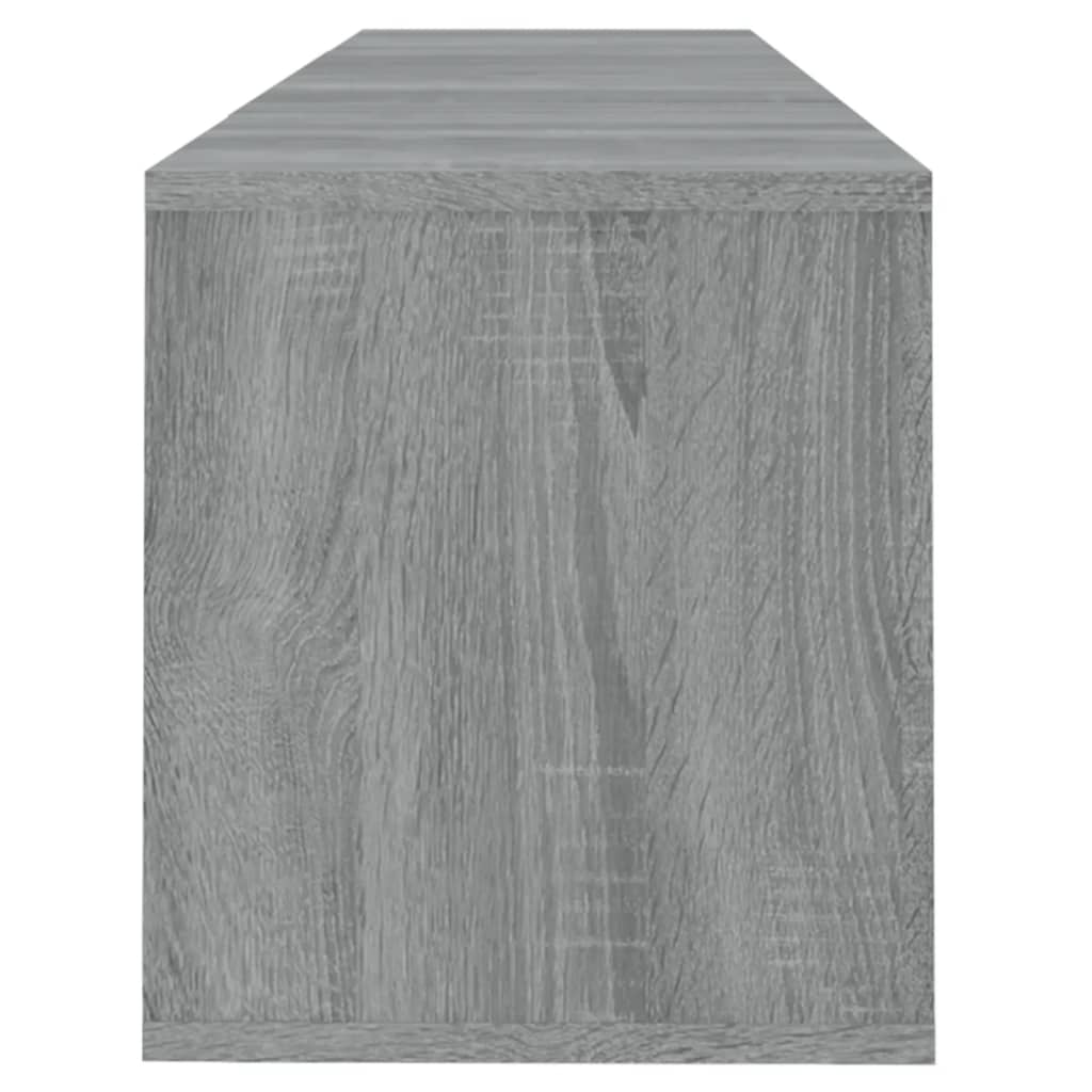 TV-Schrank Sonoma-Eiche Grau 120x30x40,5 cm Spanplatte