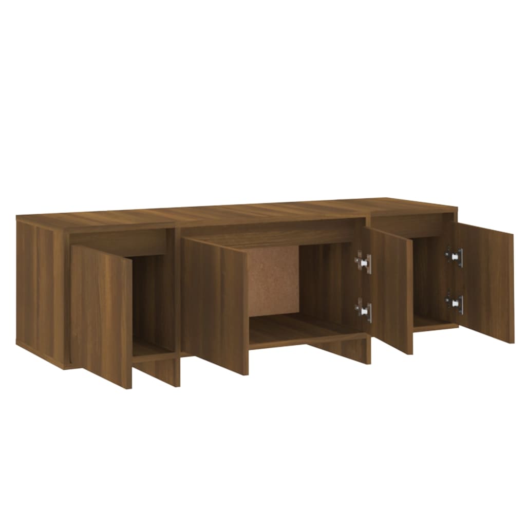 TV-Schrank Eichen-Optik Braun 120x30x40,5 cm Holzwerkstoff