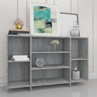 Thumbnail for Sideboard Grau Sonoma 120x30x75 cm Spanplatte