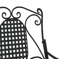 Thumbnail for Schaukelstuhl 84 cm Schwarz Stahl