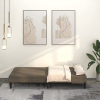 Thumbnail for Schlafsofa 2-Sitzer Dunkelgrau Mikrofasergewebe