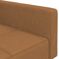 Thumbnail for Schlafsofa 2-Sitzer Taupe Mikrofaser