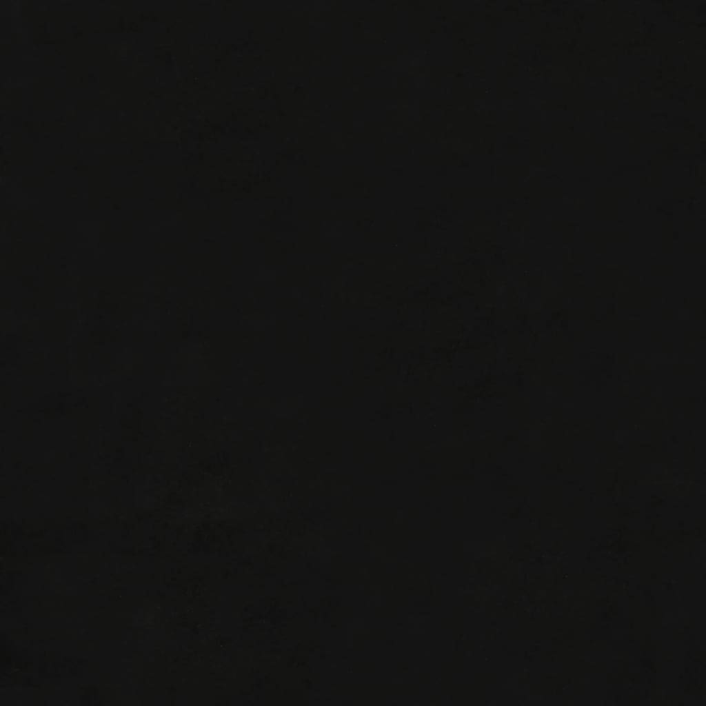 Barhocker Schwarz Samt