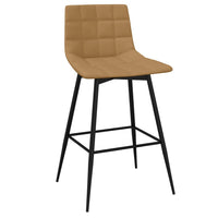 Thumbnail for Barhocker Braun Samt