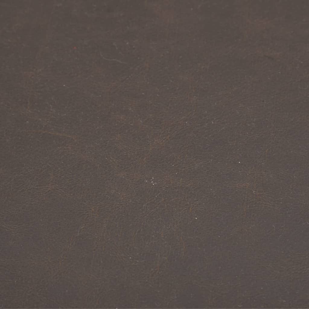 Barhocker Dunkelbraun Kunstleder