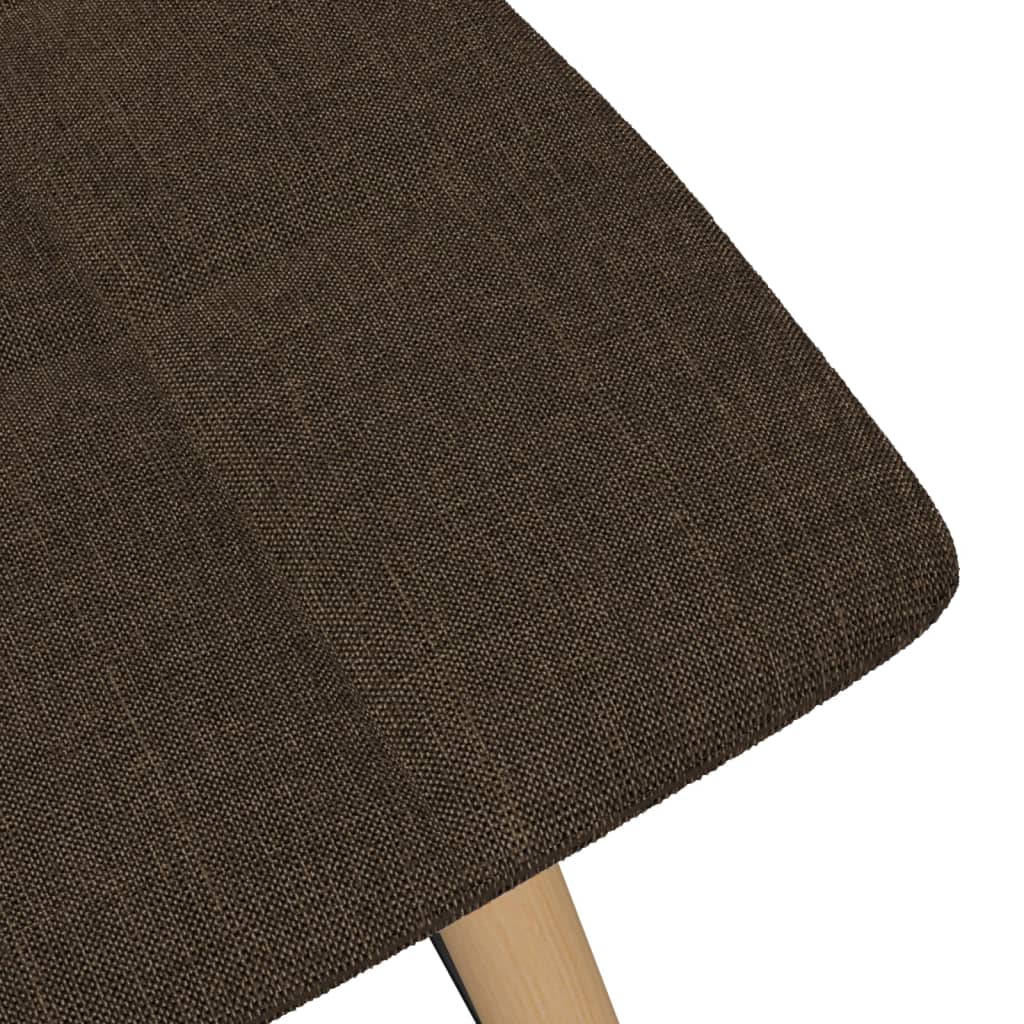 Barhocker Braun Stoff