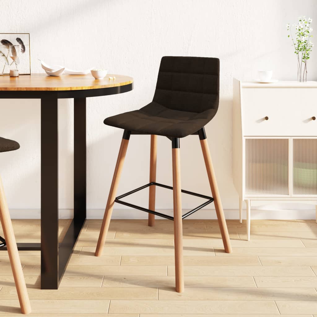 Barhocker Braun Stoff