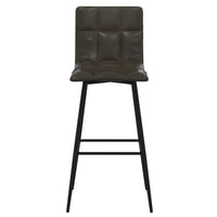 Thumbnail for Barhocker 2 Stk. Grau Kunstleder