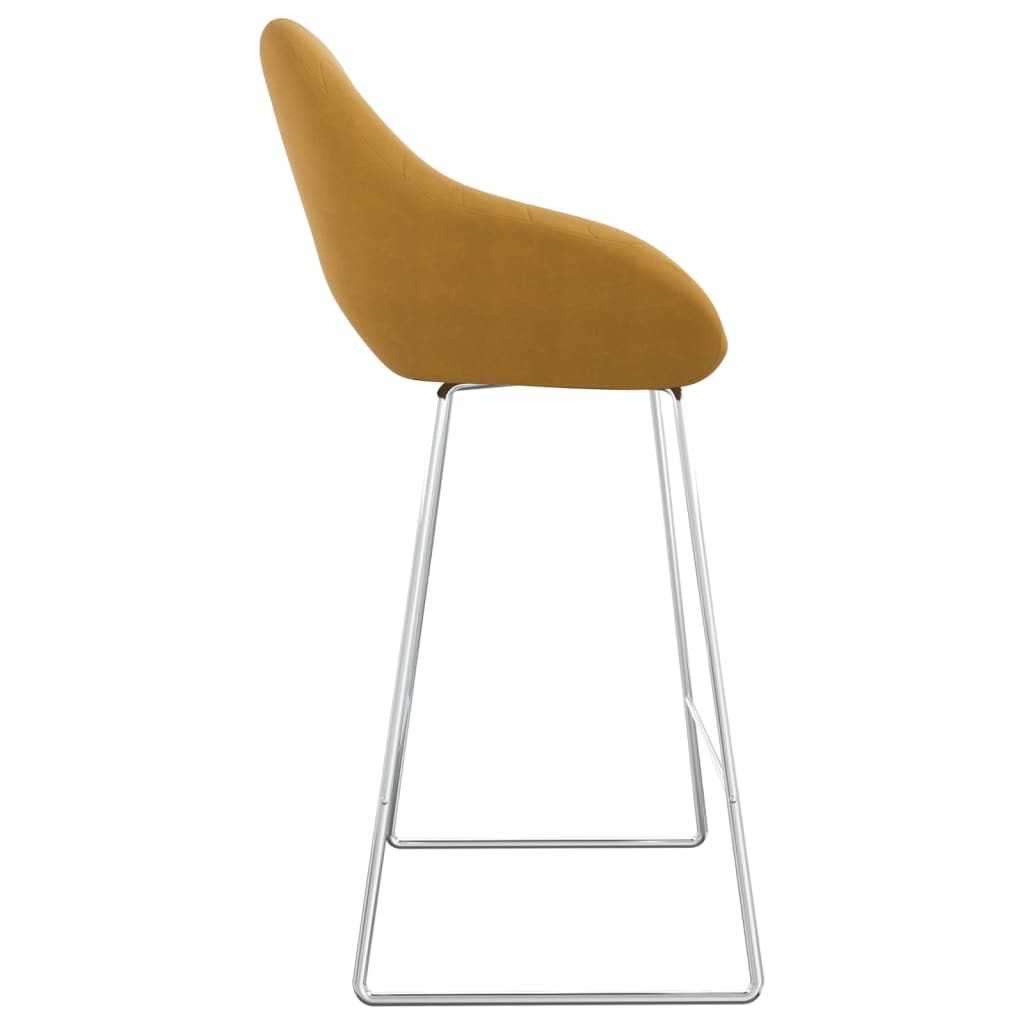 Barhocker Braun Samt