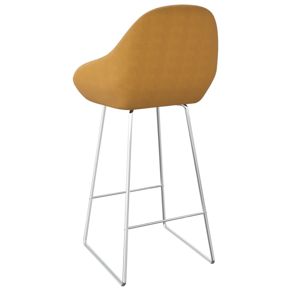 Barhocker Braun Samt