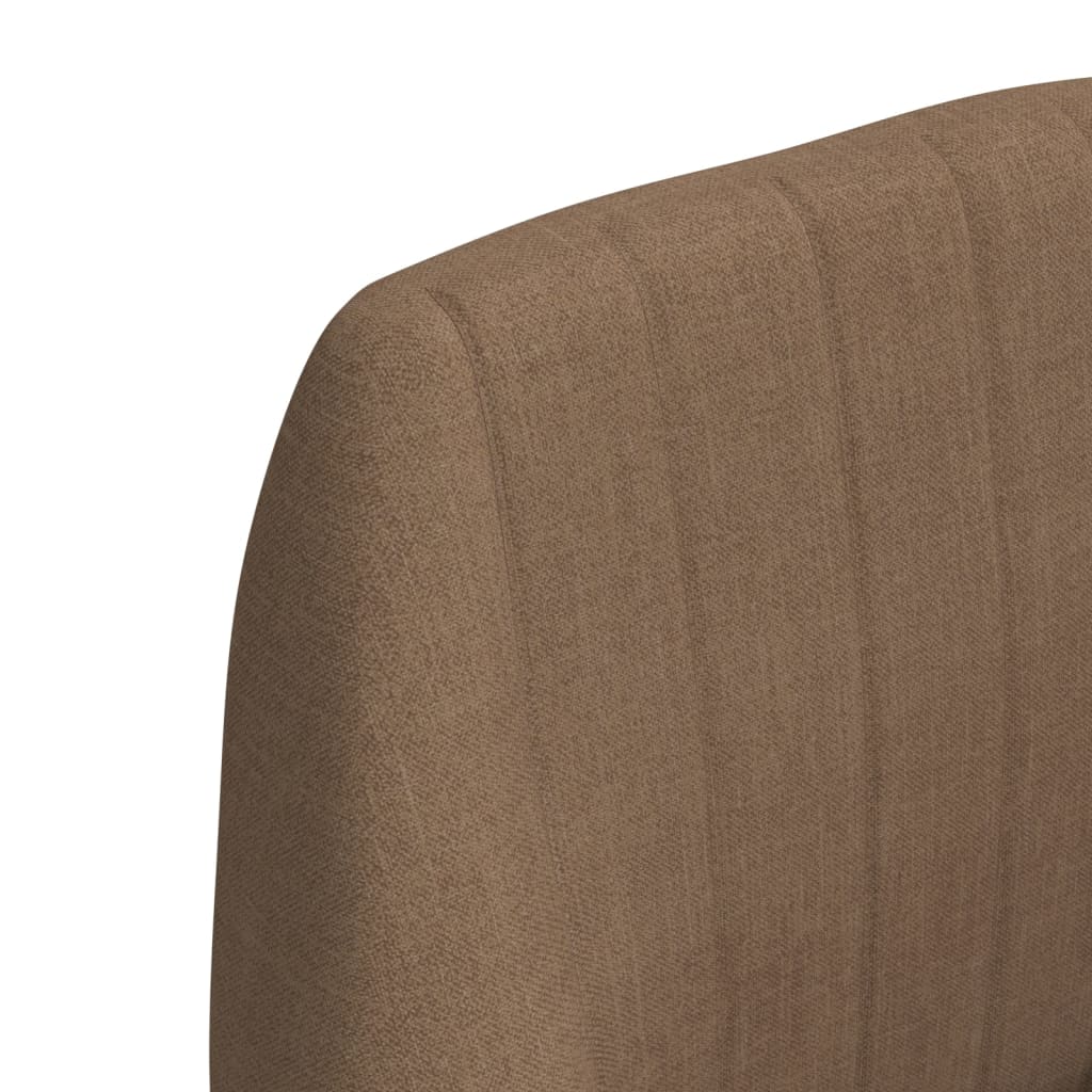 Barhocker 2 Stk. Taupe Stoff