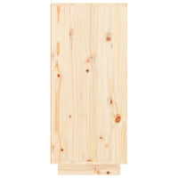 Thumbnail for Schuhschrank 60x35x80 cm Massivholz Kiefer