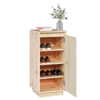 Thumbnail for Schuhschrank 35x35x80 cm Massivholz Kiefer