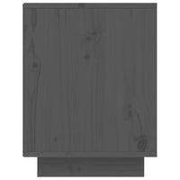 Thumbnail for Schuhschrank Grau 60x34x45 cm Massivholz Kiefer