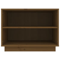 Thumbnail for Schuhschrank Honigbraun 60x34x45 cm Massivholz Kiefer