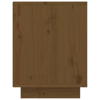 Thumbnail for Schuhschrank Honigbraun 60x34x45 cm Massivholz Kiefer