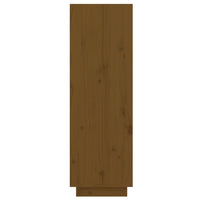 Thumbnail for Schuhregal Honigbraun 60x34x105 cm Massivholz Kiefer