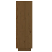 Thumbnail for Schuhregal Honigbraun 34x30x105 cm Massivholz Kiefer