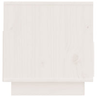 Thumbnail for TV-Schrank Weiß 60x35x37 cm Massivholz Kiefer