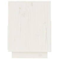 Thumbnail for TV-Schrank Weiß 140x37x50 cm Massivholz Kiefer