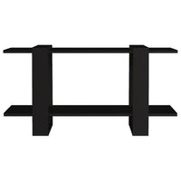 Thumbnail for Bücherregal Schwarz 100x30x51 cm Holzwerkstoff