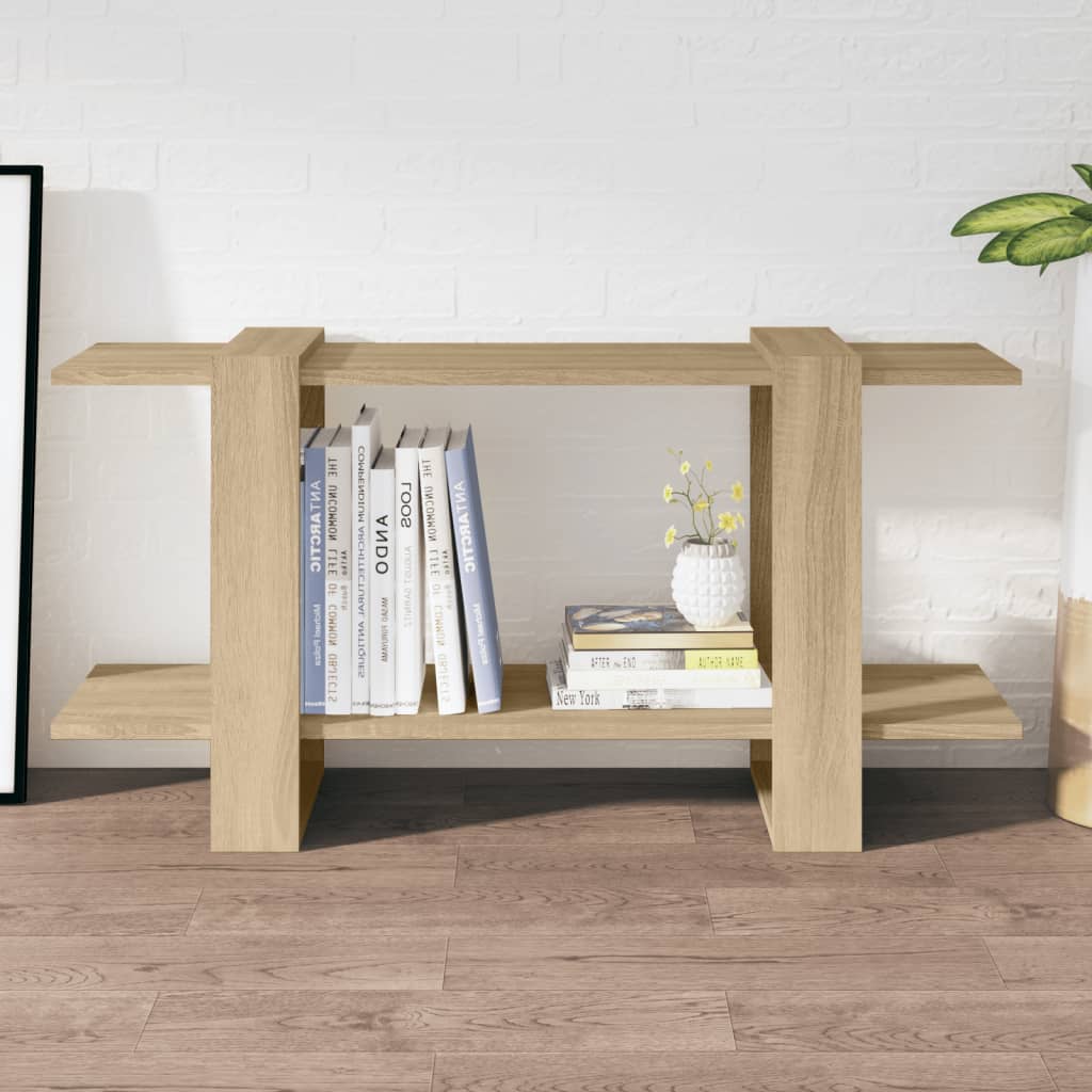 Bücherregal Sonoma-Eiche 100x30x51 cm Holzwerkstoff